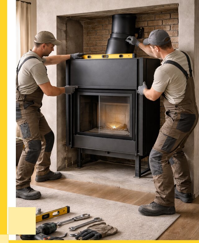 Установка каминных топок в Сарапуле под ключ от 18583 р. | ЭриданСрл