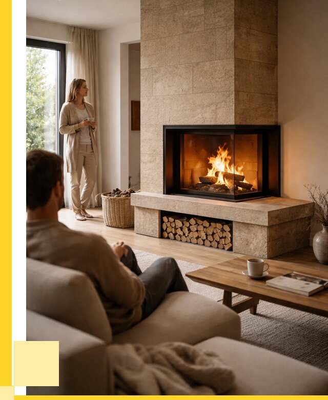 Угловые камины из кирпича установка в Сарапуле от 154860 р. ЭриданСрл