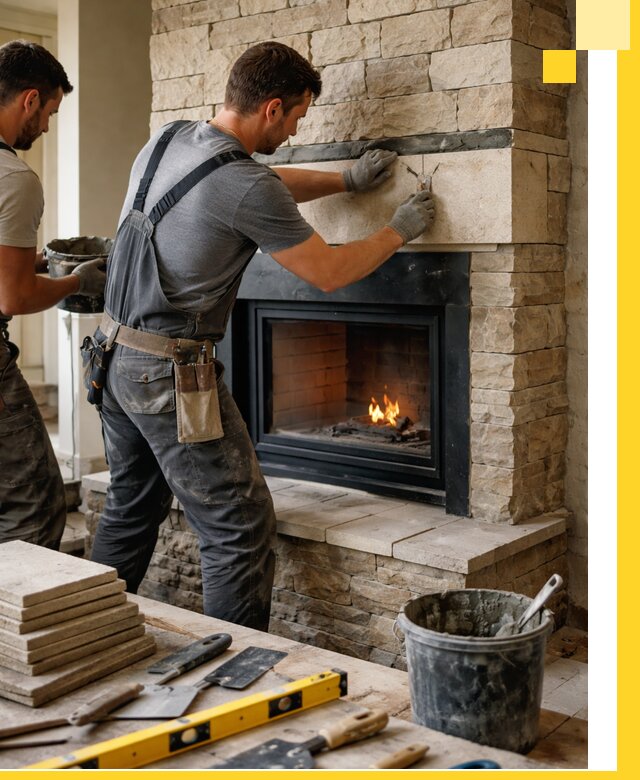 Проектирование и установка открытых каминов в Сарапуле