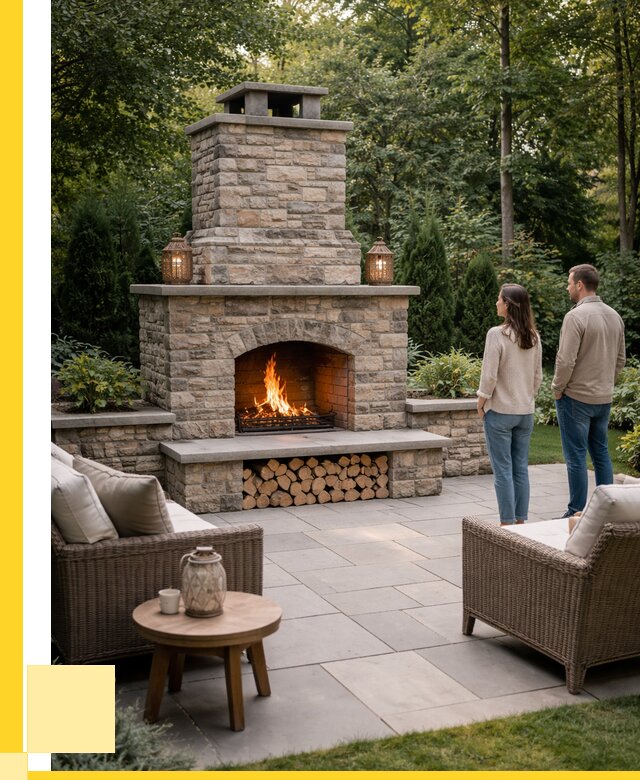 Уличные камины из кирпича в Сарапуле от 154860 р. | ЭриданСрл