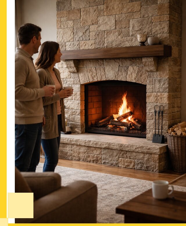 Каменные камины на заказ в Сарапуле от 185832 р. | ЭриданСрл