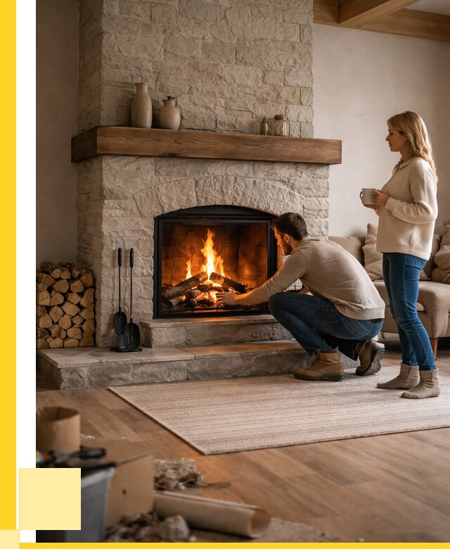 Камины для загородного дома в Сарапуле от 361340 р., ЭриданСрл