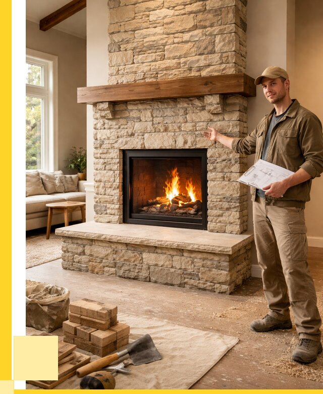 Камины под ключ в Сарапуле от 185832 р. | ЭриданСрл — установка