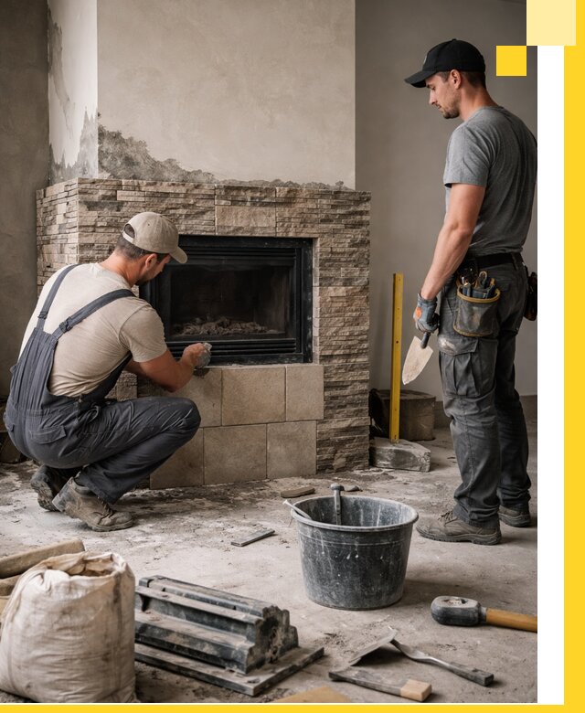 Камины под ключ в Сарапуле: проект, изготовление и монтаж