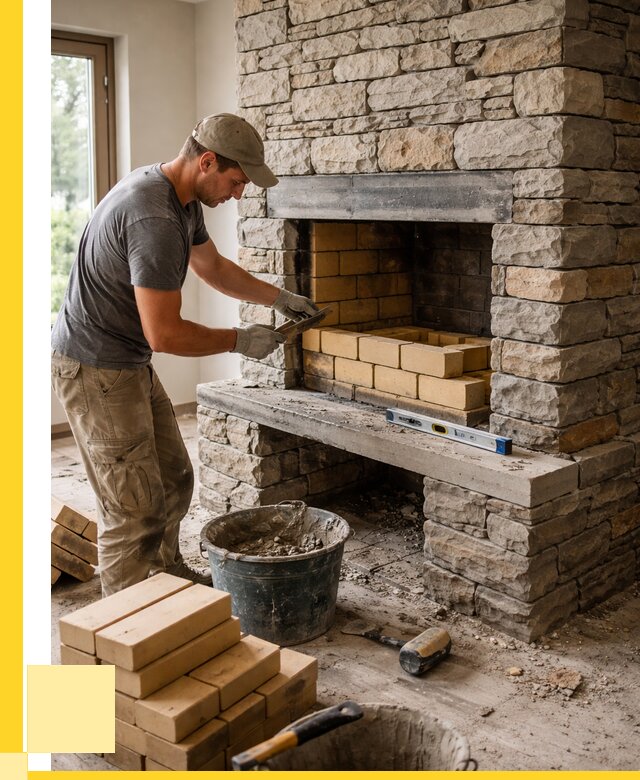 Кладка каминов и камина в Сарапуле от 25810 р. ЭриданСрл