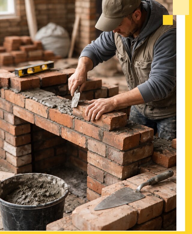 Кладка каминов под ключ в Сарапуле профессиональная отделка и монтаж