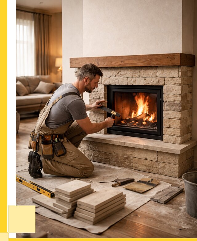 Строительство каминов в Сарапуле от 154860 р., ЭриданСрл - под ключ