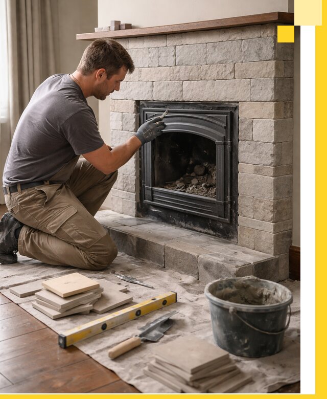 Профессиональный ремонт каминов в Сарапуле восстановление и сервис