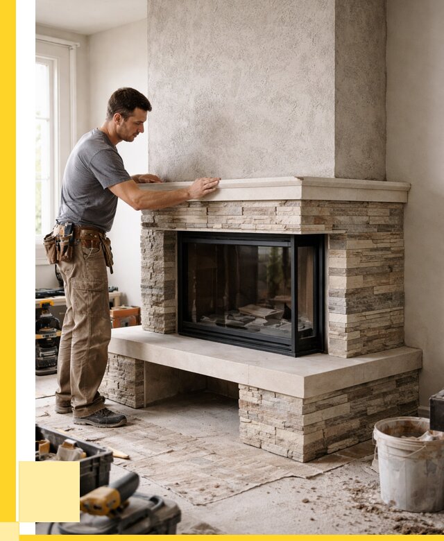 Изготовление каминов под ключ в Сарапуле от 154860 р. | ЭриданСрл