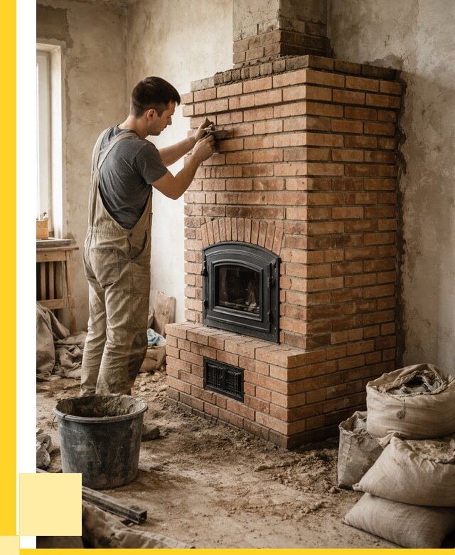 Строительство печей в Сарапуле от 67106 р. под ключ, ЭриданСрл