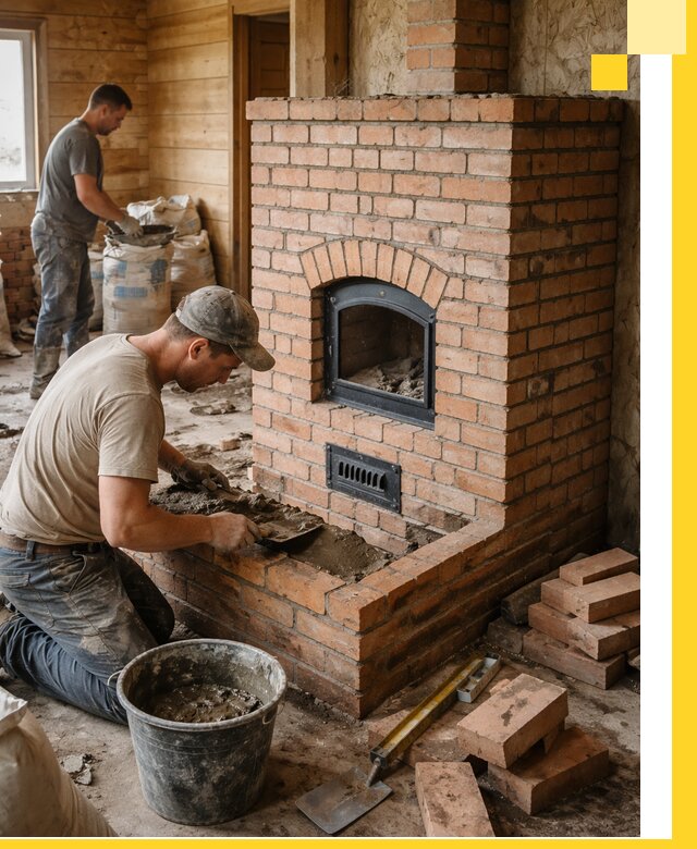 Профессиональное строительство печей в Сарапуле под ключ