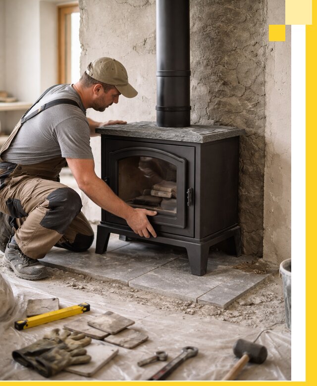 Профессиональный монтаж печей и каминов в Сарапуле под ключ