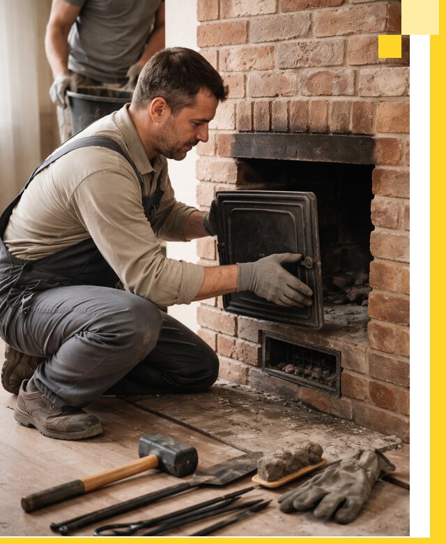 Ремонт печей в Сарапуле с гарантией качества и безопасности