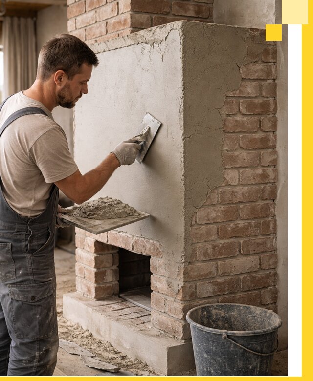 Отделка печей и облицовка каминов в Сарапуле под ключ