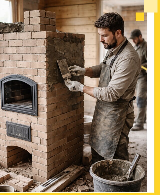 Изготовление и установка печей-шведок под ключ в Сарапуле