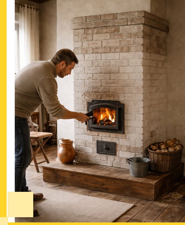 Печь голландка из кирпича в Сарапуле от 87754 р. | ЭриданСрл