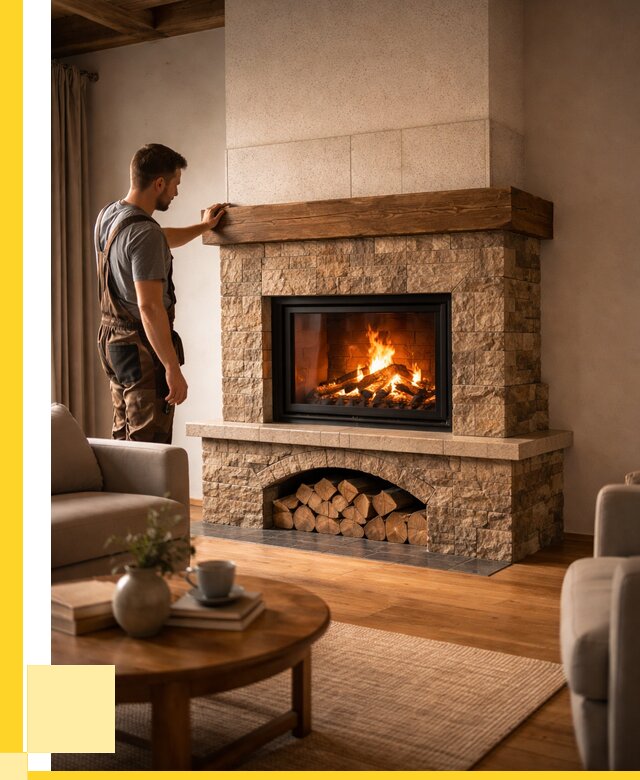 Печи камины для дома под ключ в Сарапуле от 56782 р. | ЭриданСрл