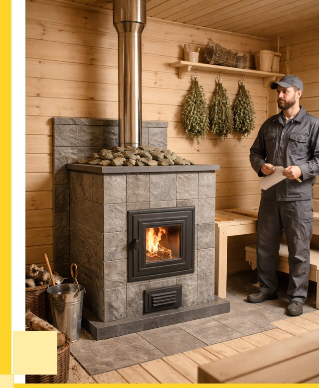 Печи для бани под ключ в Сарапуле от 123888 р. | ЭриданСрл