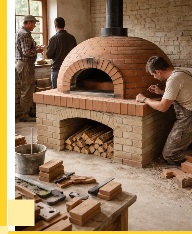 Помпейская печь дровяная для пиццы в Сарапуле | ЭриданСрл от 206480 р.