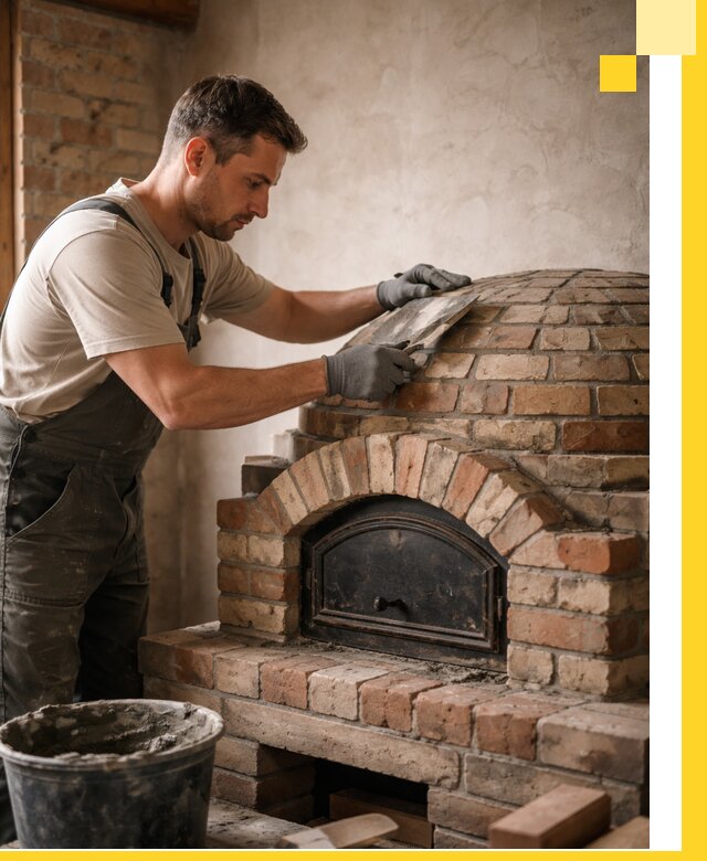 Изготовление и монтаж помпейских печей на заказ в Сарапуле