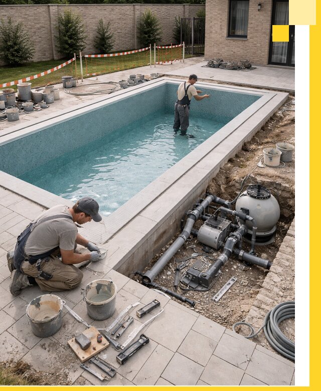 Строительство бассейнов под ключ в Сарапуле: проекты и монтаж