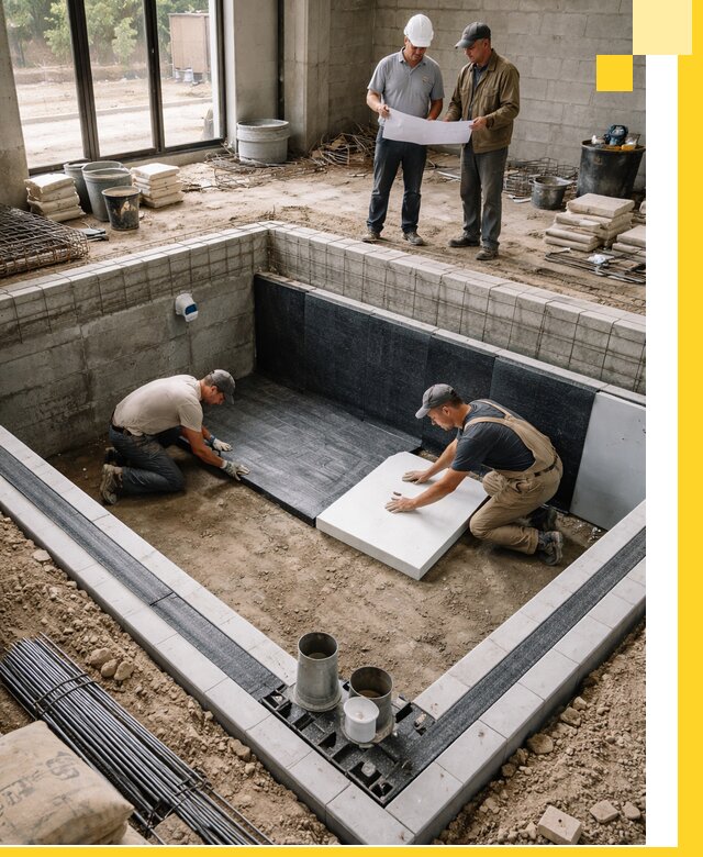 Проекты частных и общественных бассейнов под ключ в Сарапуле