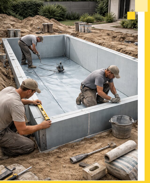 Профессиональный монтаж бассейнов под ключ в Сарапуле с гарантией