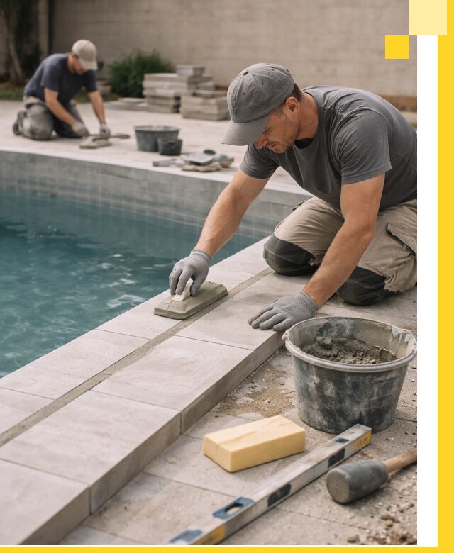 Отделка бассейнов в Сарапуле: декоративная отделка и гидроизоляция