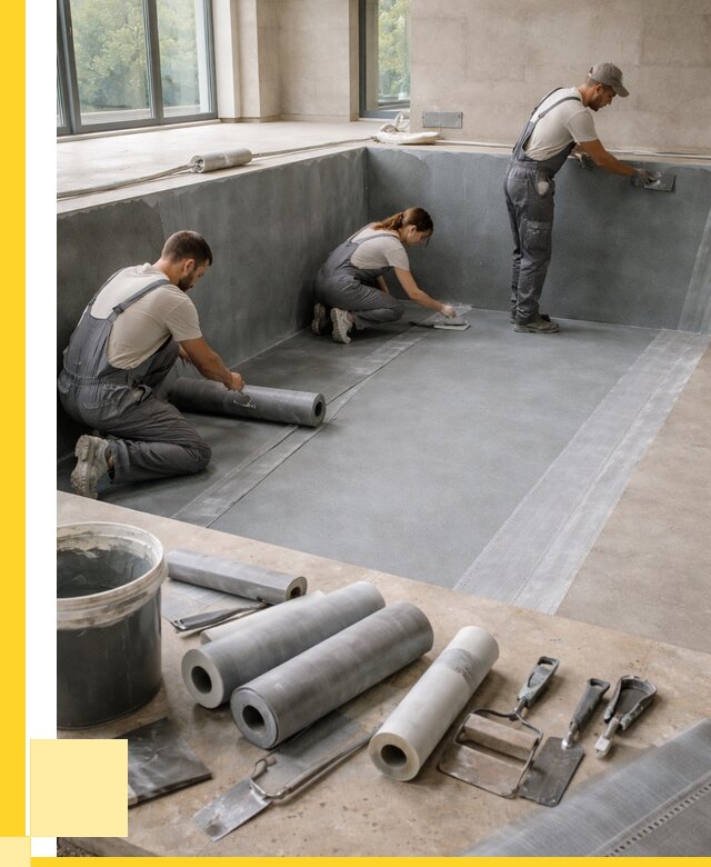 Гидроизоляция бассейнов в Сарапуле от 2065 р., ЭриданСрл