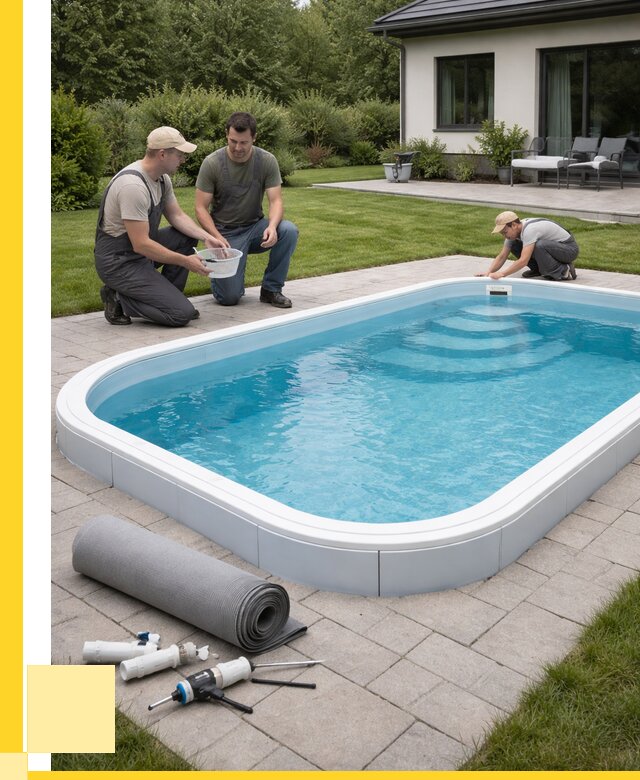 Пластиковый бассейн купить в Сарапуле от 258100 р., ЭриданСрл