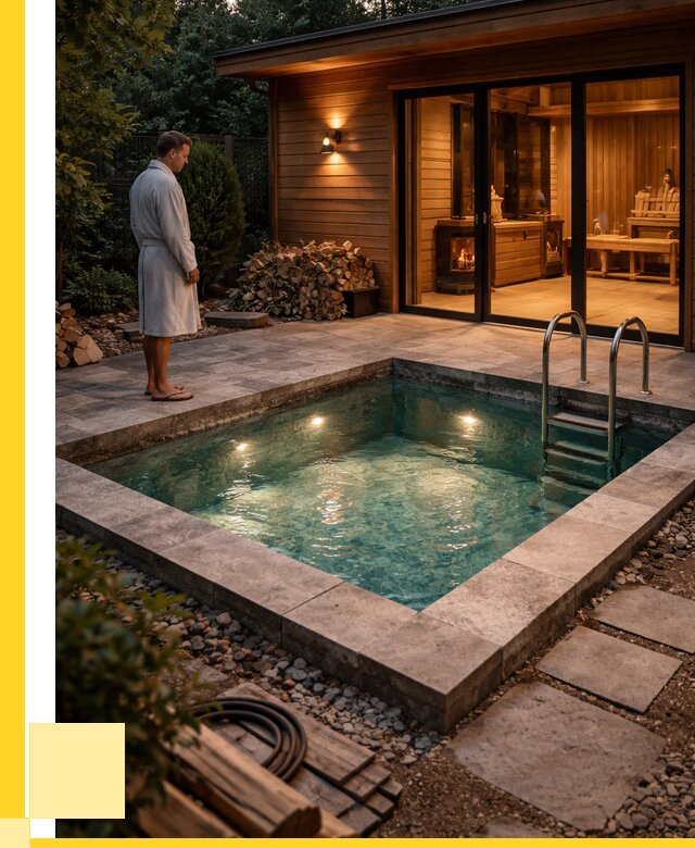 Бани с бассейном под ключ в Сарапуле от 98078 р. | ЭриданСрл