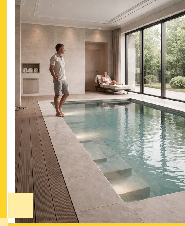 Бассейны в коттедже под ключ в Сарапуле от 1238880 р. | ЭриданСрл