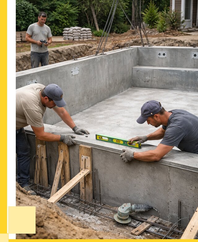 Монтаж чаши бассейна в Сарапуле под ключ от 258100 р., ЭриданСрл