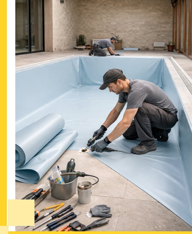 Пленка ПВХ для бассейнов в Сарапуле от 2581 р. | ЭриданСрл