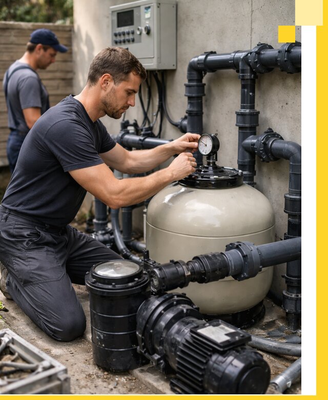 Поставка и монтаж фильтровального оборудования для бассейнов в Сарапуле