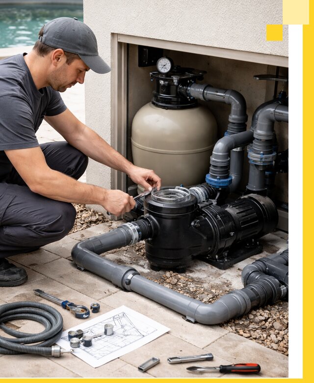 Поставка, монтаж и сервис насосов для бассейнов в Сарапуле