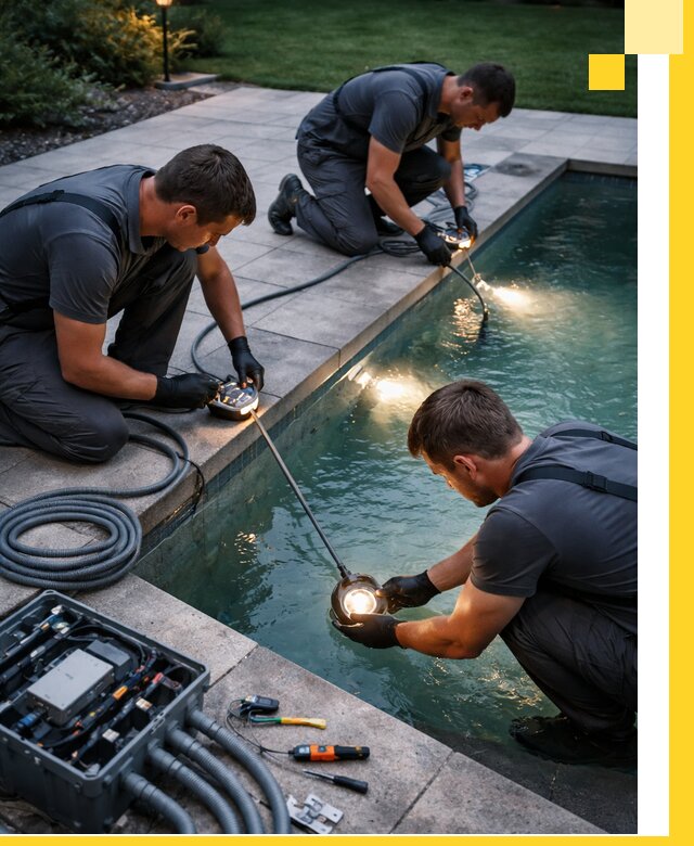 Профессиональное освещение бассейнов в Сарапуле: дизайн и монтаж