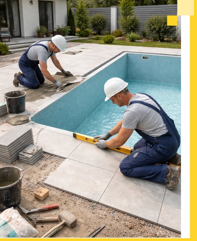 Строительство и монтаж плавательных бассейнов под ключ в Сарапуле