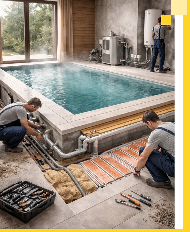 Проектирование и строительство тёплых бассейнов в Сарапуле