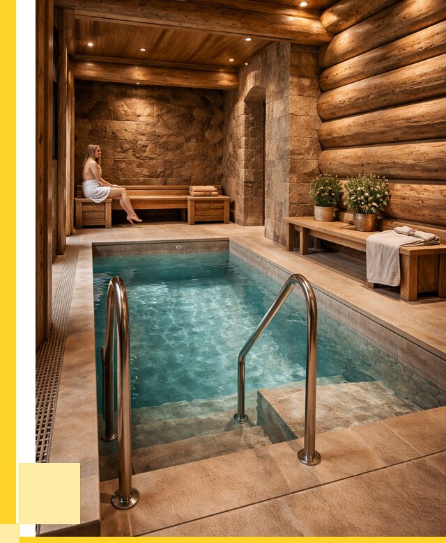 Аренда бани с бассейном в Сарапуле от 1548600 р. | ЭриданСрл