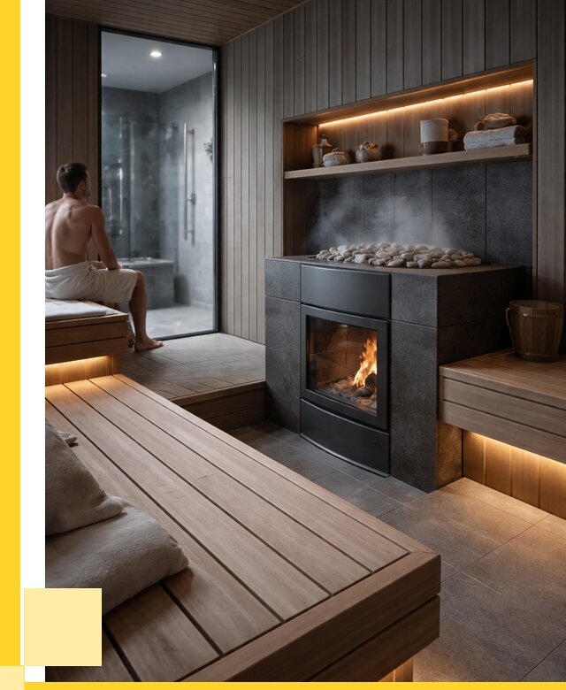 Проект сауны в частном доме в Сарапуле от 36134 р. | ЭриданСрл