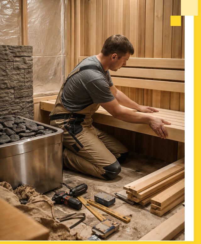 Сауны для дома под ключ с проектированием и монтажом в Сарапуле