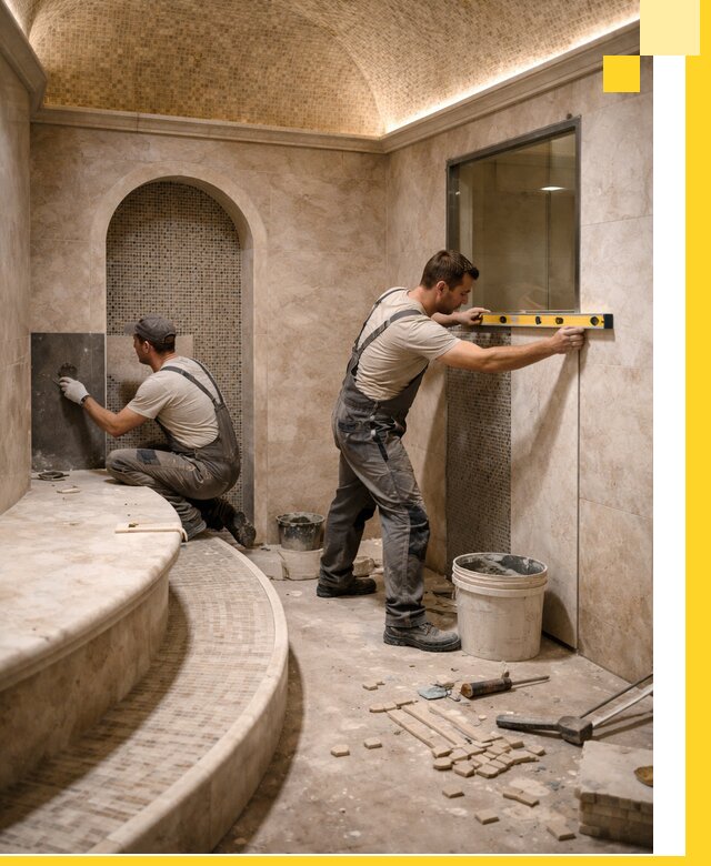 Проектирование и строительство саун с хамамом под ключ в Сарапуле