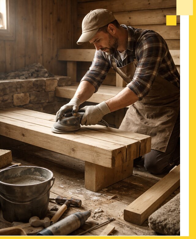 Ремонт бань под ключ в Сарапуле с гарантией качества и сроков