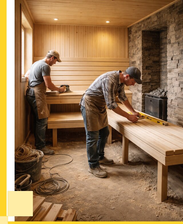 Отделка бани в Сарапуле: внутренняя отделка от 3097 р. | ЭриданСрл