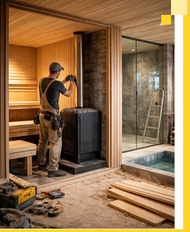 Полное строительство банных комплексов под ключ в Сарапуле