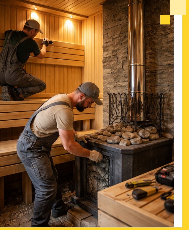 Комплексный дизайн бань, саун и зон отдыха в Сарапуле