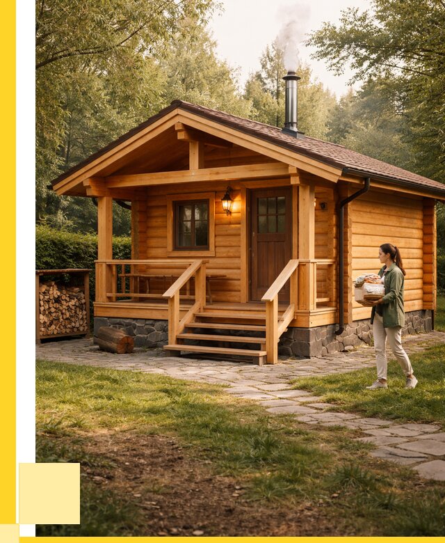 Купить баню под ключ в Сарапуле от 671060 р. | ЭриданСрл