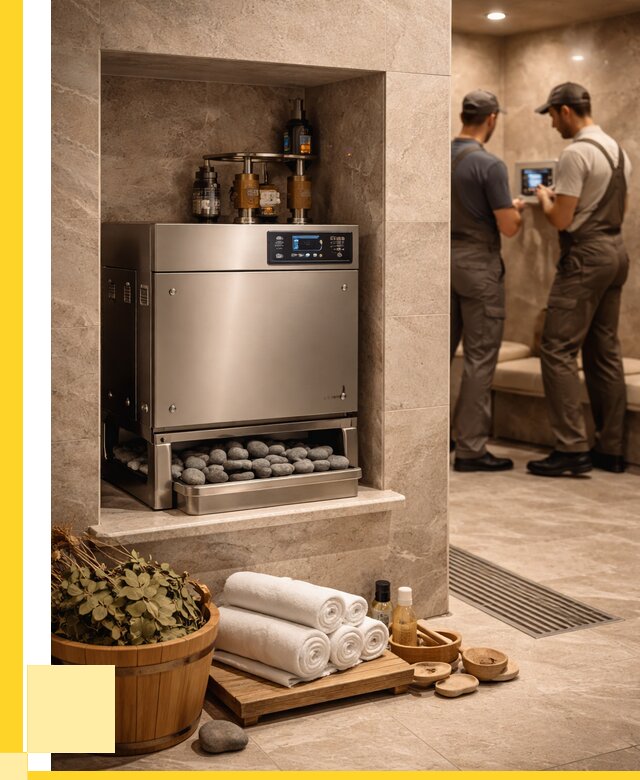 Парогенераторы для хамама в Сарапуле от 77430 р. | ЭриданСрл