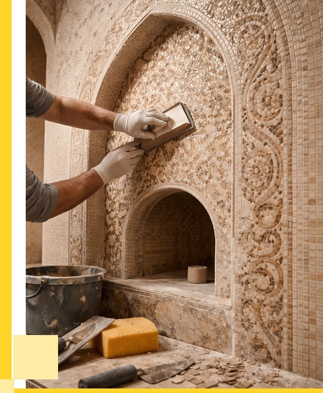 Мозаика для хамама в Сарапуле под ключ от 5162 р. | ЭриданСрл